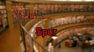 What does Spur mean?