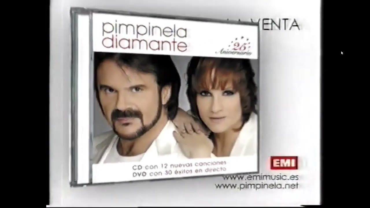 Publicidad Del Disco 'Pimpinela "Diamante"' (2008) - YouTube