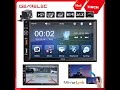 7020 7 inch 2DIN Car Radio Double DIN Bluetooth 5.1 Dual AUX Input Head Unit MP5 Player