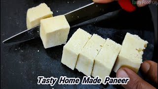 வீட்டிலேயே சுலபமாக பன்னீர் செய்வது எப்படி|Home Made Paneer in Tamil