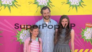 Judd Apatow, Iris Apatow, Maude Apatow at Nickelodeon's 2...