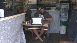 Lakewood High School special education teacher transforms old shed into remote learning center