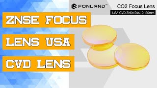 ZnSe Focus Lens USA CVD Lens Dia.15/18/20 FL25.4/38.1/50.8/63.5/76.2/101.6/127/160mm CO2 Laser Engra