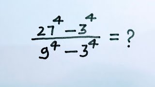 🔥 Can you simplify without using a calculator | Simplifying Exponent with fraction