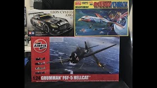 New model kit review Airfix 1/24 Hellcat  Tamiya AMG  Academy New God Phoenix