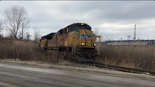 CSX Q132 in Dearborn, MI w/ UP8488 \u0026 UP9034