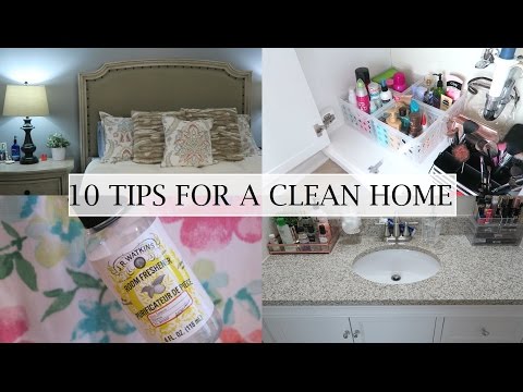 10 Tips For a Clean Home | Erica Lee 10 Tips For a Clean Home | Erica Lee