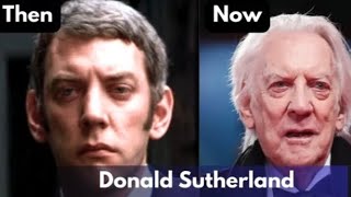 Donald Sutherland ★ Then vs Now ★ Legendary Hollywood Career & Life Journey | Full Biography
