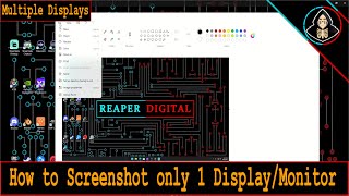 How to Screenshot one Display with Multiple Displays Windows 10 & 11