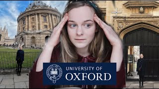 I got into Oxford!