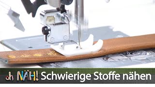 oh NÄH! – Schwierige Stoffe nähen  mit der JUKI HZL-UX8 (Aufz. v. 30.04.2021)