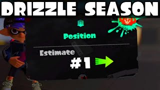 REACHING FIRST PLACE IN X RANK IN THE NEW SEASON - (Splatoon 3 Top 500 Player)