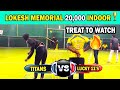 Titans🏏 vs Lucky 11’s🏏 || Lokesh Memorial 20,000 Indoor🏆 || #tennisballcricket #indvsaus #cricket