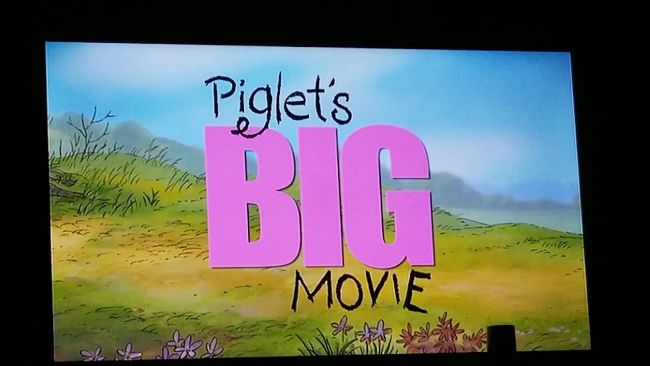 Piglet S Big Movie Part 1 Youtube