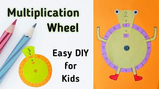 Maths Working Model How To Make Multiplication Table Doovi