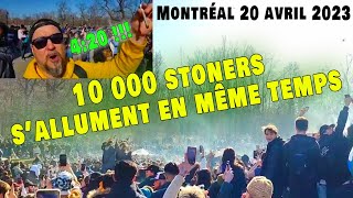 4/20 à Montréal : 10 000 stoners au pied du Mont Royal! 😤😤😤