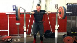 Shane Jerman squats and overhead