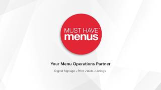 Streamline your menu operations - MustHaveMenus