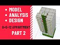 B+G+12 Apartment structural design part 2