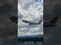 Swiss A340 takeoff from Zurich Airport