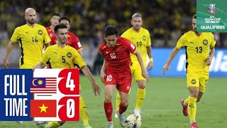 VTV5 - Highlight ĐT Malaysia 4-0 ĐT Việt Nam 🇲🇾🇻🇳 | Bảng F - Qualifier AFC Asian Cup™ - KSA 2027.