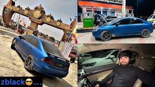 रात के 2 बजे निकल gye Prayagraj अपनी honda civic लेकर || chikki0009