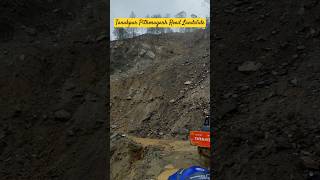 Tanakpur Pithoragarh Road 2024 Landslide #viral #trending #shorts #army