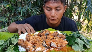 All my favourite part of chicken | cooking the way of my favourite | with organic green leaves