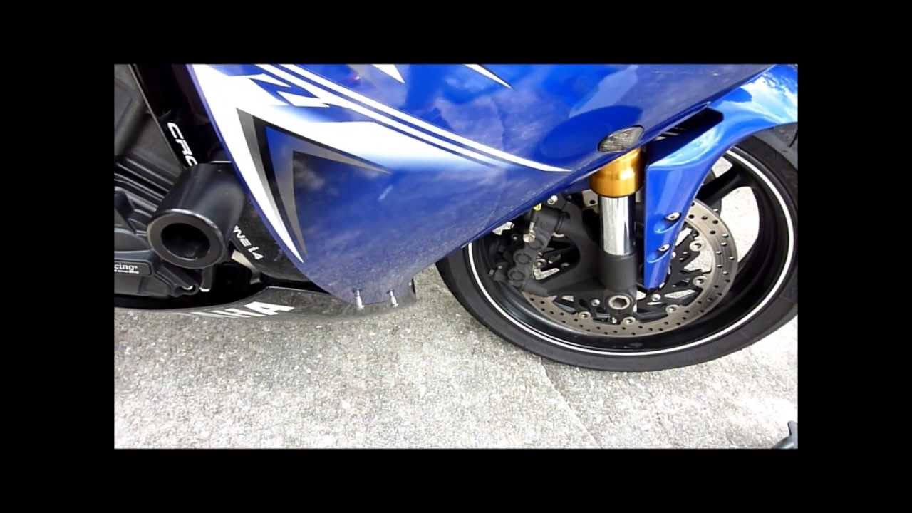 2009 Yamaha R1 Coolant Change Youtube