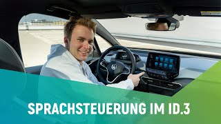 VW ID.3 | "Hallo ID.!" - Sprachsteuerung | ELECTRIFY ME!
