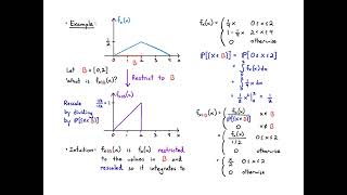 Probability 3.4 Conditioning for Continuous Random Variables (2022)