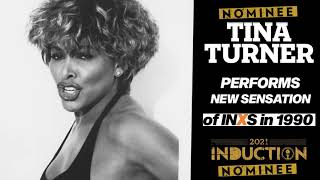 Induct INXS | Tina Turner Nominee RRHOF Performs New Sensation of INXS in 1990