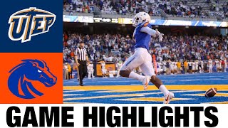 UTEP vs Boise State | Week 2 | 2021 College Football Highlights