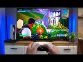 fortnite in 4k 120fps hisense 65 inch uled tv ps5 pov gameplay