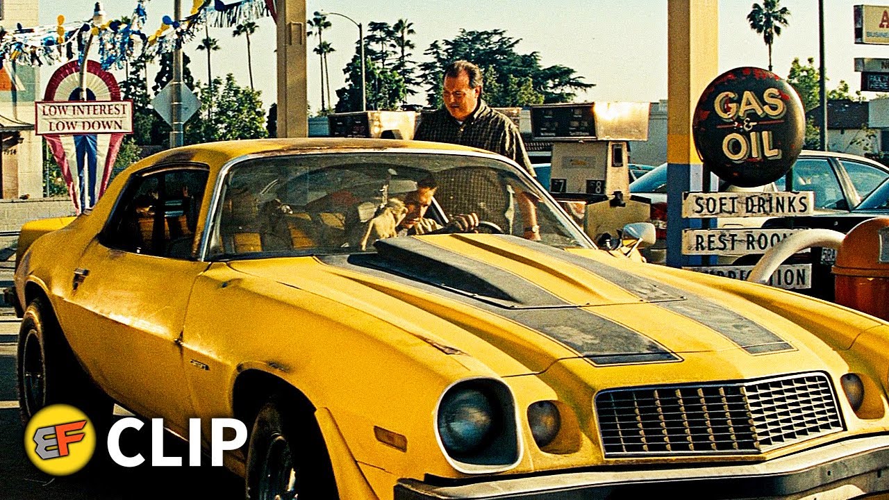 Sam Witwicky Buys His First Car - Bumblebee 1976 Camaro Scene ...