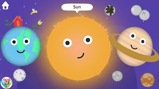 🌍🌚🪐Solar System Learning Entertainment Video for Kids - Planets in the Space