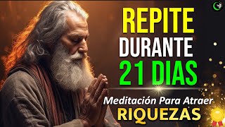 MEDITACIÓN GUIADA DE 21 DÍAS  PARA ATRAER RIQUEZA Y ABUNDANCIA CON AFIRMACIONES | LEY DE ATRACCIÓN