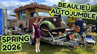 Beaulieu Spring Autojumble 2026 - huge autojumble, classic car show, vintage and MORE!
