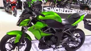 2017 Kawasaki Z250 SL Features Special Edition Walkaround Review Look in HD