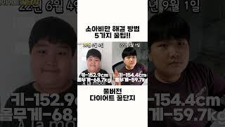 의사가 알려주는 소아비만 다이어트 방법! 소아비만 엄지한의원 한약으로 다이어트 성공 후기까지~ #shorts