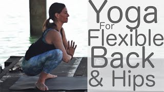 20 Minute Yoga for Flexibility: Upper Back and Hips | Fightmaster Yoga Videos