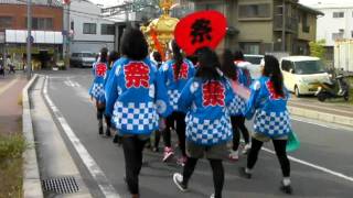 平成23年10月10日・女みこし（奈良県大和高田市）