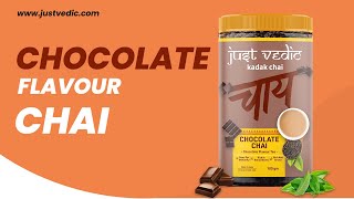 Justvedic Chocolate Chai for Blood Pressure and Cholesterol #justvedic #chocolatechai #immunity