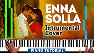 Enna Solla Flute Cover | Enna Solla Piano Tutorial | Thangamagan | Dhanush | Samantha