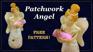 Patchwork Angel || FREE PATTERN || Full Tutorial with Lisa Pay