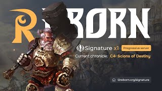 Lineage 2 REBORN SIGNATURE Kirpsim karcius