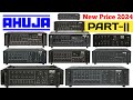 Part-2 Ahuja All Mono Amplifier New Price List 2024 | Ahuja ssa-250dp price | Ahuja ssa-5000dp price