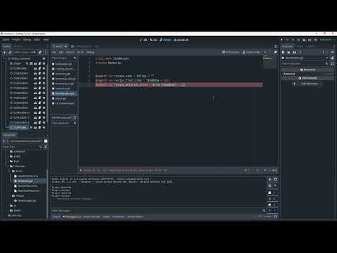 How to create a crafting system in Godot, part 1!