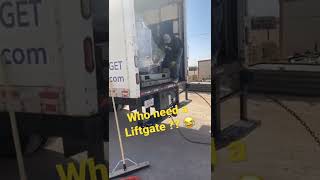 🤔 Still waiting on a liftgate huh ? #boxtruck #otr #trucking WHY SO SERIOUS