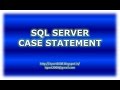 SQL Server Case Statement